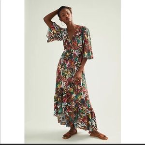 Farm Rio Fiesta wrap dress - Anthropologie